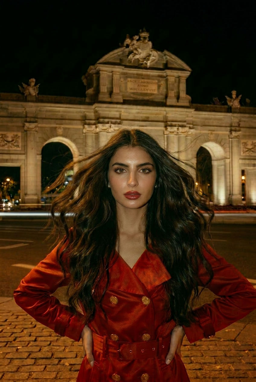 Editorial Vogue — retrato beauty